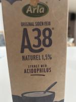 A38, naturel, 1,5%, Arla