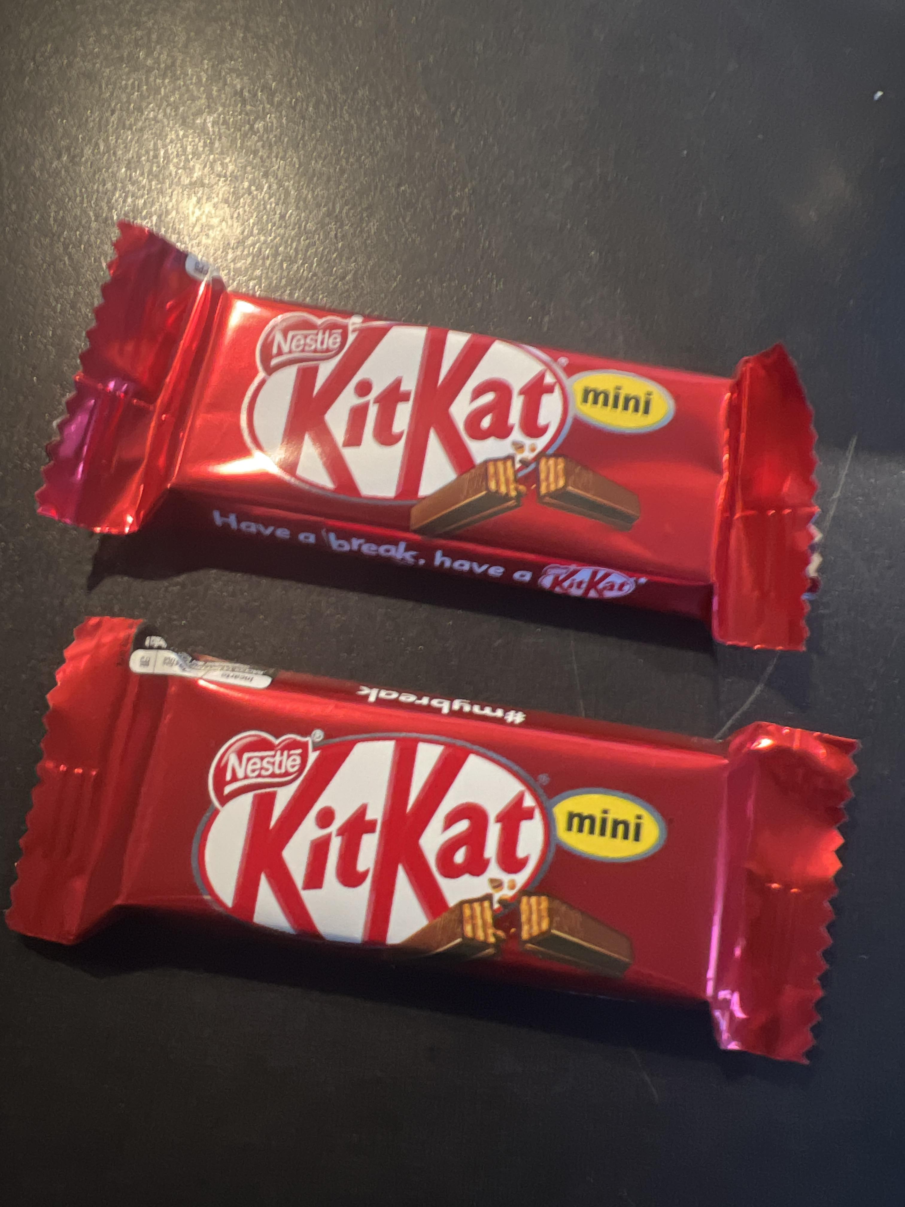 bestøver tilbehør komponent Kitkat mini - Sukker, honning og sukkervarer - Fødevarer - Vægttab.nu
