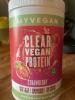 Clear Vegan Whey Strawberry