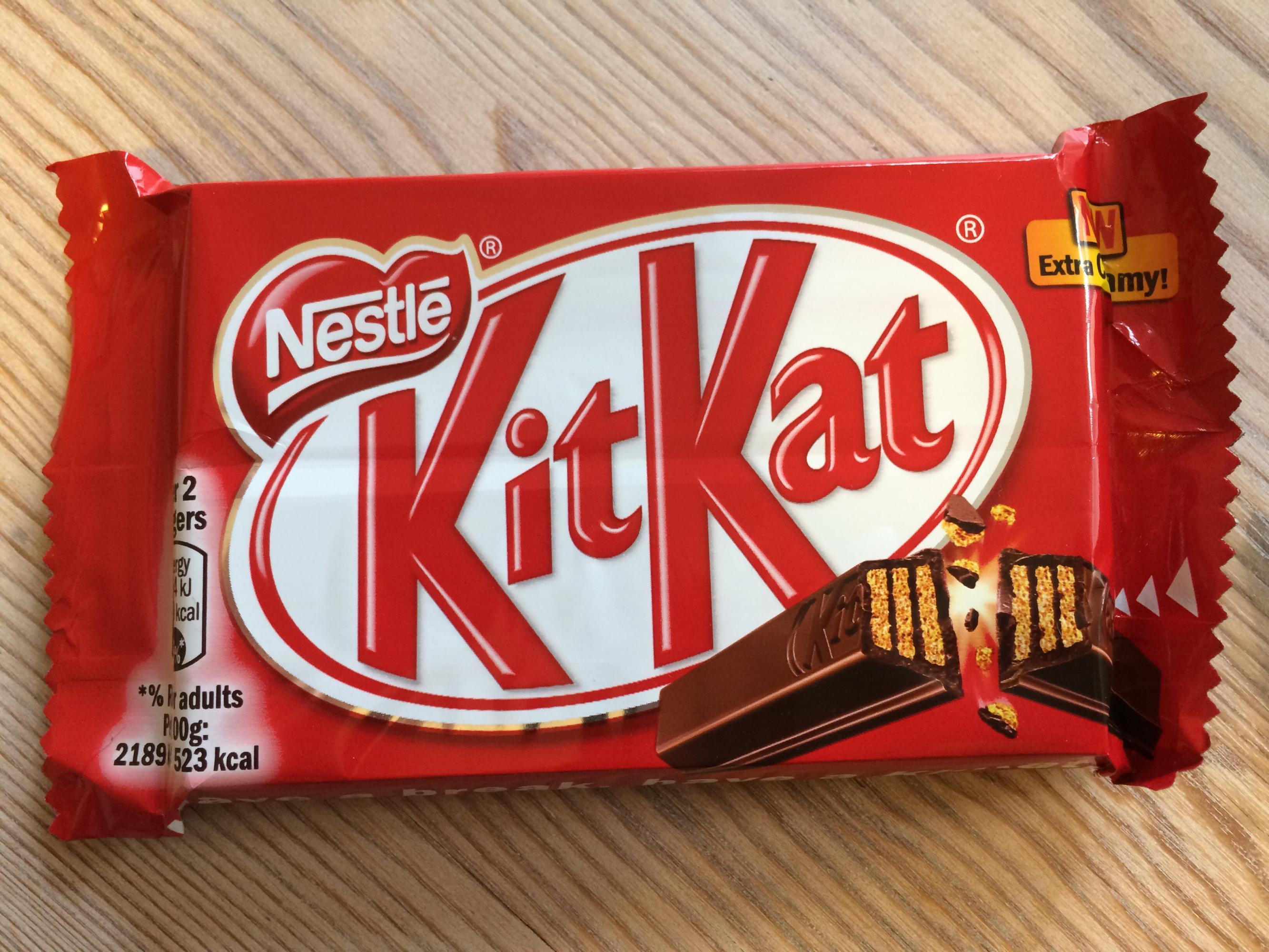 tackle suspendere forkorte Kit Kat - Sammensatte levnedsmidler - Fødevarer - Vægttab.nu