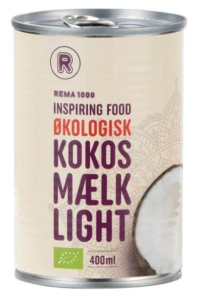 🟡 Kokosmælk - Light 400ml) Konsummælk og mælkekonserves - Fødevarer -