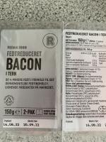 Fedtreduceret bacon i tern